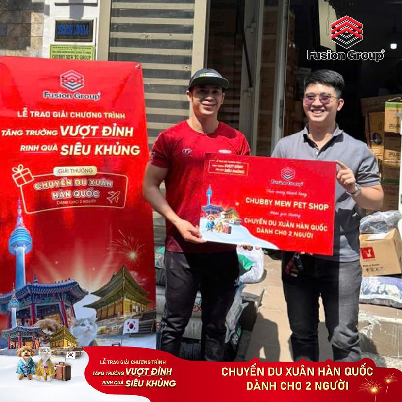 Fusion Group trân trọng trao tặng Giải thưởng Chuyến du xuân Hàn Quốc tới Quý khách hàng